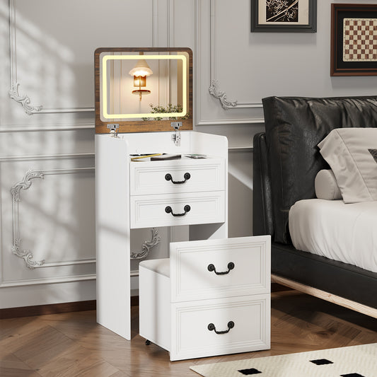 HWB 3-in-1 Dresser With Flip-Up Mirror