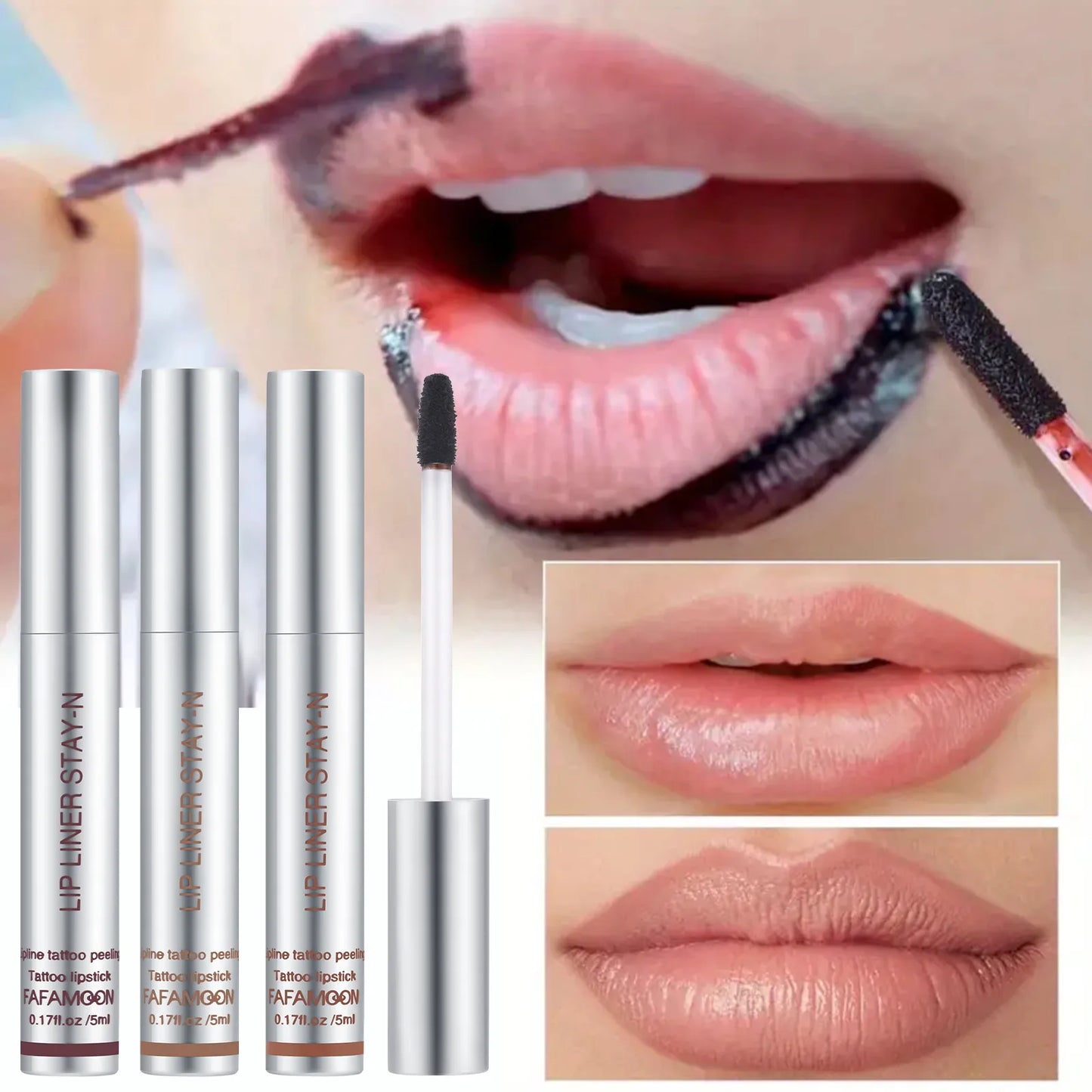 Waterproof Stripping Lip Liner, No Smudge