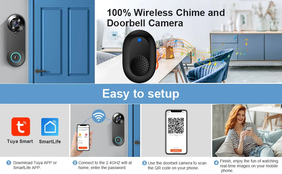 Camera WiFi Smart Door bell