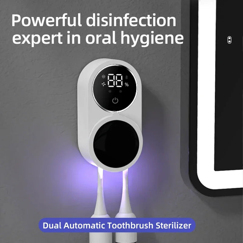 Electric Toothbrush Sanitizer and Holder