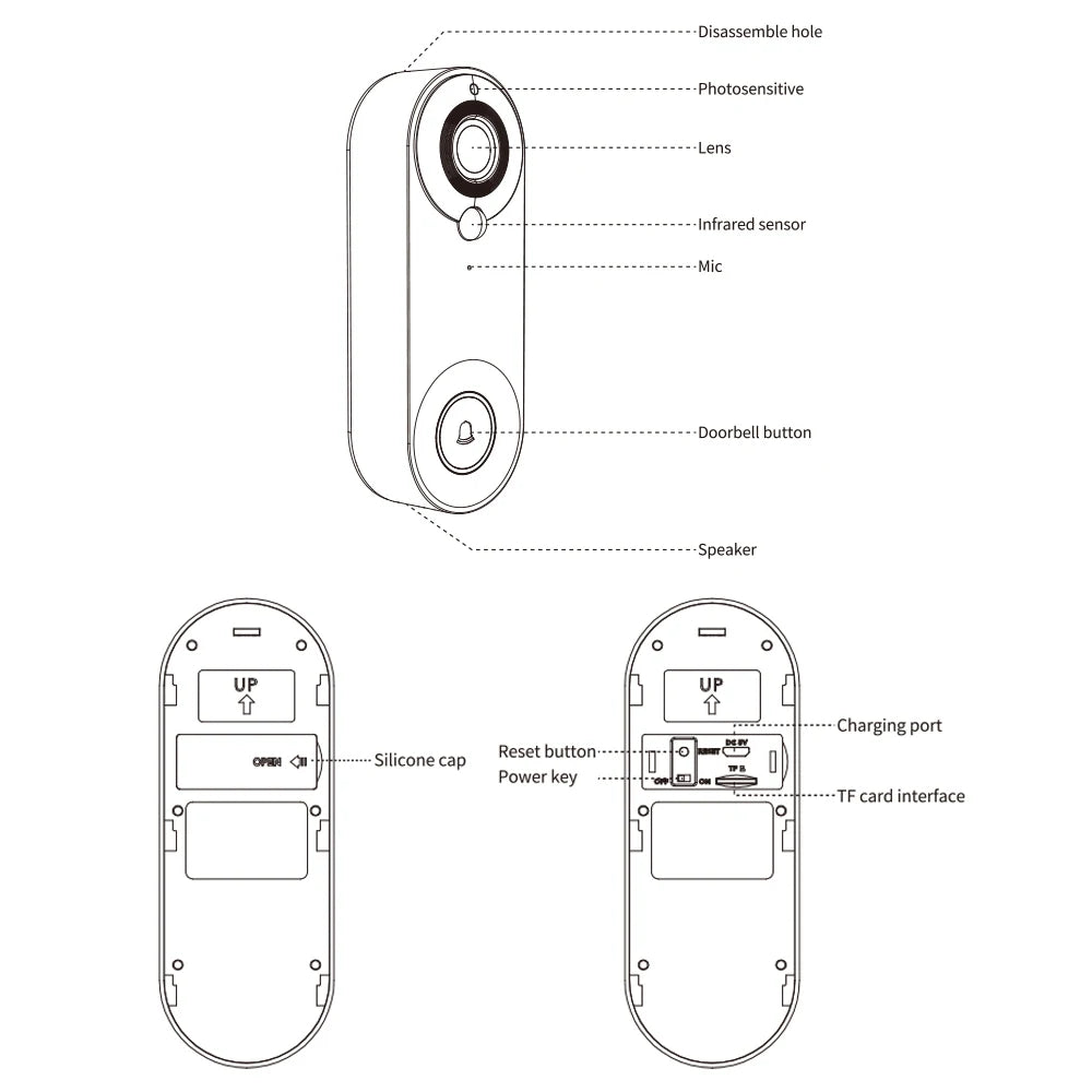 Camera WiFi Smart Door bell