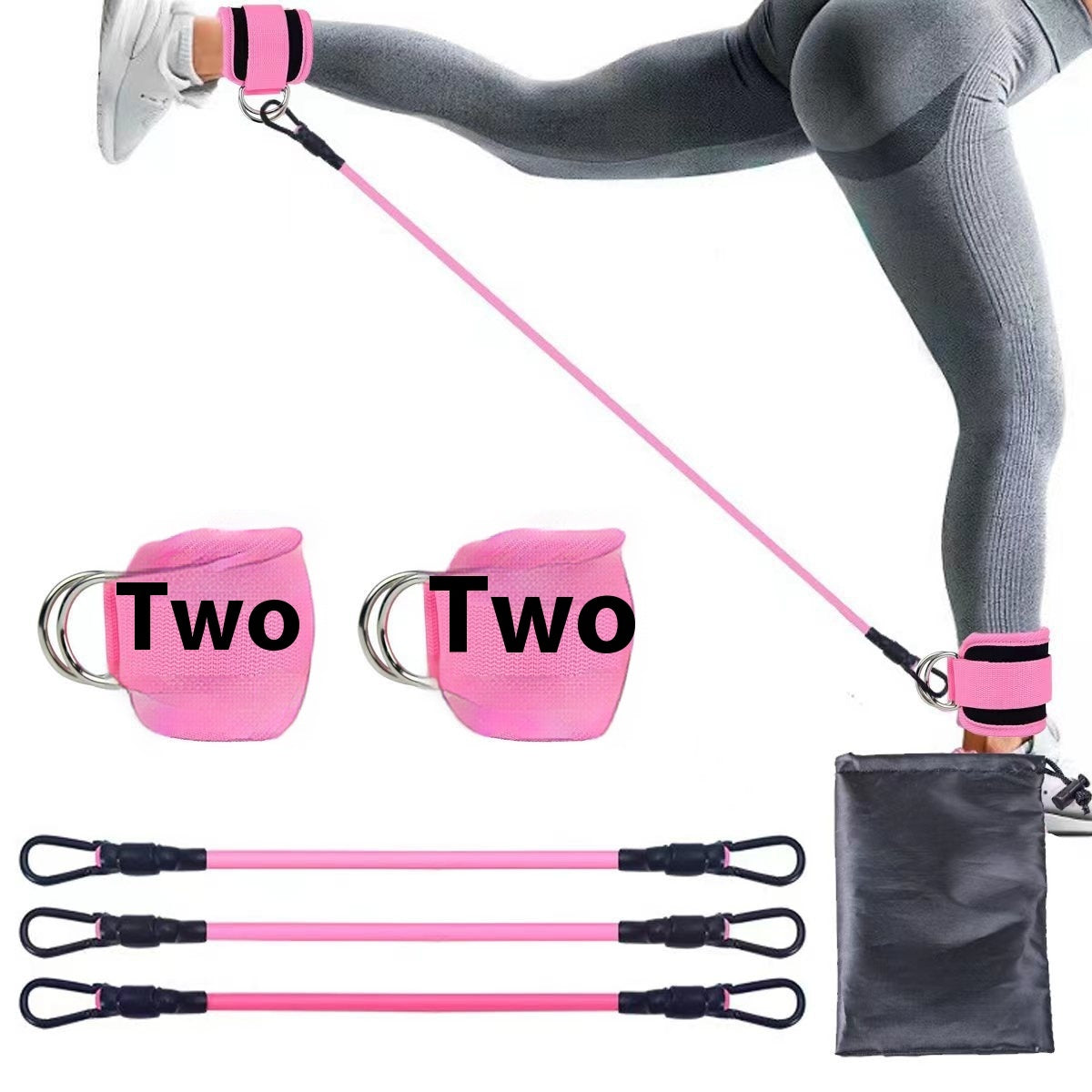 Ankle Strap Resistance Bands Hip Leg Strength